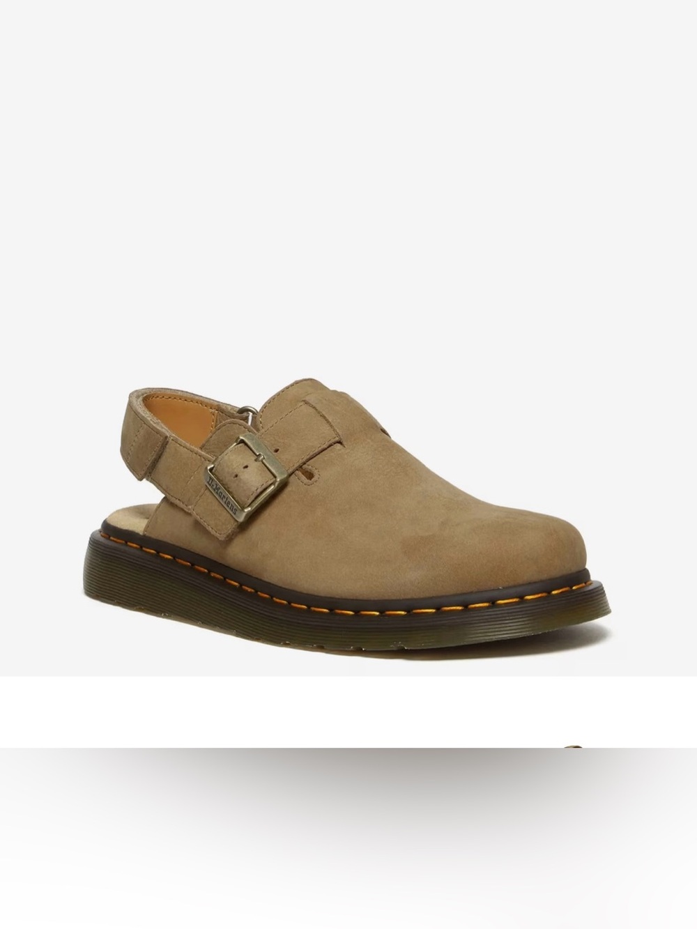 Dr. Martens Women’s Size 7 Jorge II Clog in Beige Leather